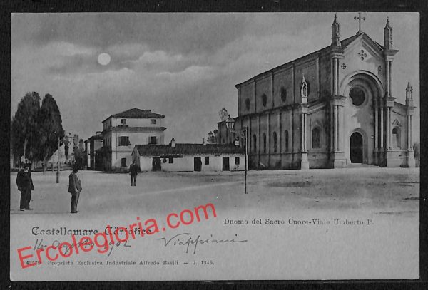 ai7495 - CARTOLINA D' EPOCA - Teramo Provincia - Castellammare Adriatico