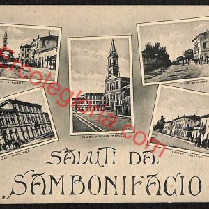ae3357 - CARTOLINA  D'EPOCA - Verona Provincia - Sambonifacio