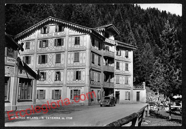 ai7167 - CARTOLINA D' EPOCA - Sondrio Provincia - Santa Caterina - Valfurva