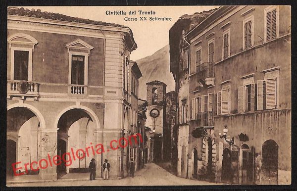 ai7507 - CARTOLINA D' EPOCA - Teramo Provincia - Civitella del Tronto