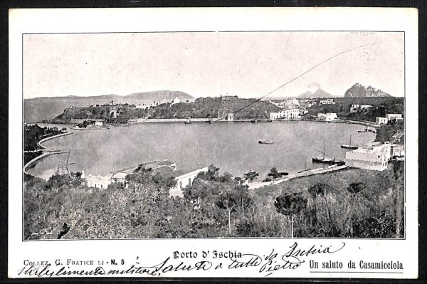 ab8221 - CARTOLINA  D'EPOCA - Napoli  Provincia  - CASAMICCIOLA