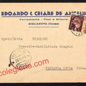 ai7510 - STORIA POSTALE - Teramo Provincia - Giulianova