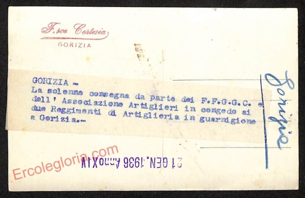 ag1804 - CARTOLINA D'EPOCA - Gorizia Città - immagine 2