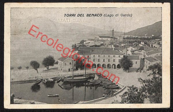 ae3366 - CARTOLINA  D'EPOCA - Verona Provincia - Torri del Benaco  1920
