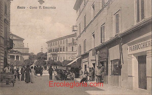 ad8047 - CARTOLINA D'EPOCA - Roma Provincia - ANZIO  1915