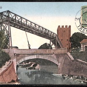 ab5491 - CARTOLINA  D'EPOCA - Trento Città