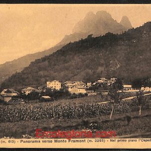 ae1064 - CARTOLINA  D'EPOCA - Belluno Provincia - Agordo