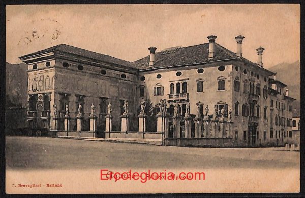 ae1066 - CARTOLINA  D'EPOCA - Belluno Provincia - Agordo