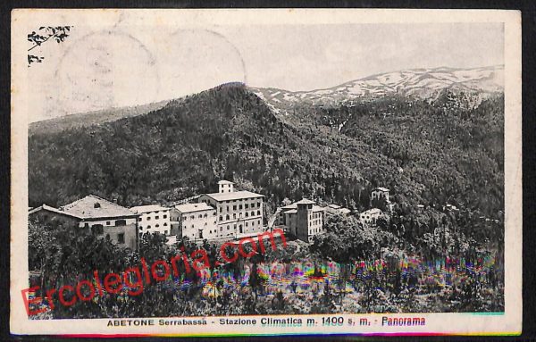 ah8081 - CARTOLINA D'EPOCA - Pistoia Provincia - Abetone
