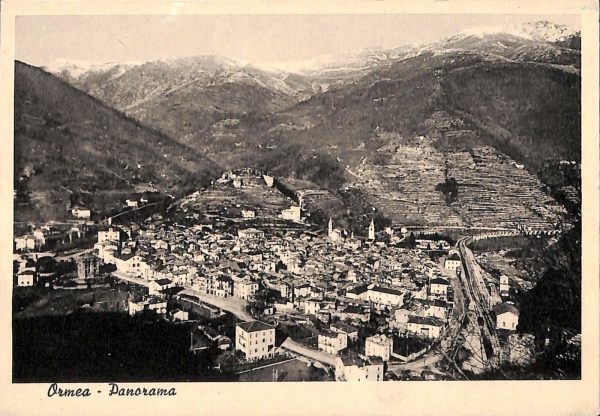 ab4648 -  CARTOLINA  D'EPOCA -  Cuneo Provincia -  ORMEA