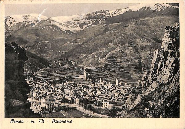 ab4649 -  CARTOLINA  D'EPOCA -  Cuneo Provincia -  ORMEA