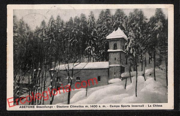 ah8084 - CARTOLINA D'EPOCA - Pistoia Provincia - Abetone