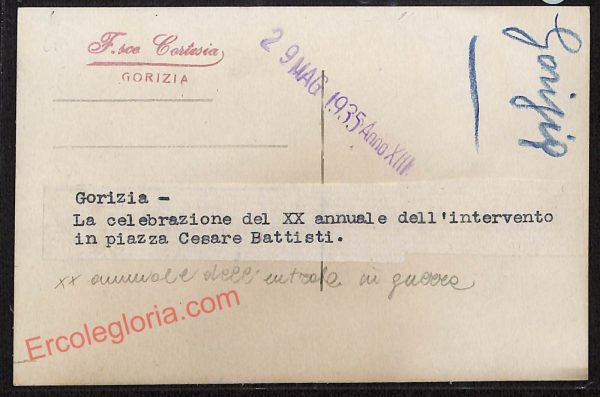 ag1805 - CARTOLINA D'EPOCA - Gorizia Città - immagine 2