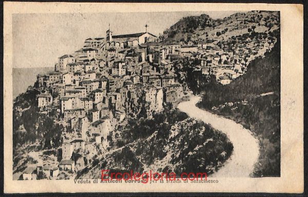 ad8055 - CARTOLINA D'EPOCA - Roma Provincia - ANTICOLI CORRADO  1925