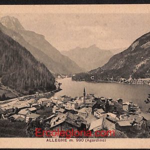ae1068 - CARTOLINA  D'EPOCA - Belluno Provincia - Alleghe