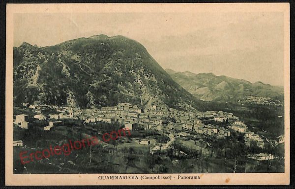 ae4564 - CARTOLINA D'EPOCA - Campobasso Provincia - Guardiaregia