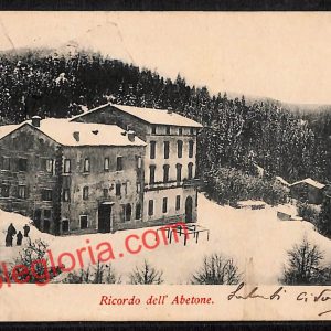 ah8090 - CARTOLINA D'EPOCA - Pistoia Provincia - Abetone