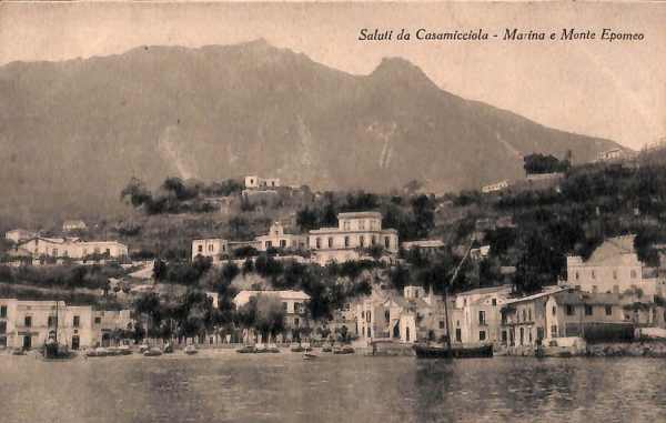 ab8233 - CARTOLINA  D'EPOCA - Napoli  Provincia  - CASAMICCIOLA