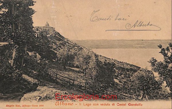ad8056 - CARTOLINA D'EPOCA - Roma Provincia - ALBANO