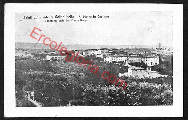 ae3383 - CARTOLINA  D'EPOCA - Verona Provincia - Valpolicella   1917