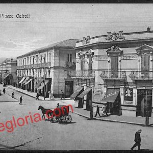 ag8584 - CARTOLINA D'EPOCA - Messina Città - Piazza Cairoli