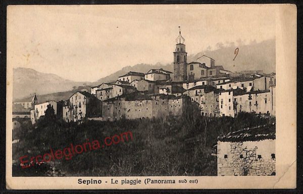 ae4568 - CARTOLINA D'EPOCA - Campobasso Provincia - Sepino 1911