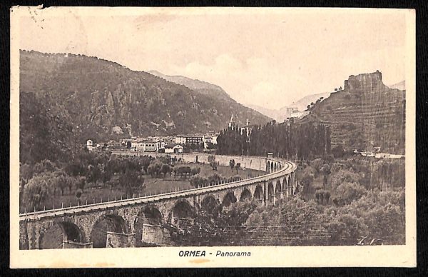 ab4658 -  CARTOLINA  D'EPOCA -  Cuneo Provincia -  ORMEA