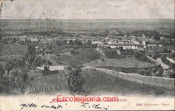 ad8064 - CARTOLINA D'EPOCA - Roma Provincia - ALBANO
