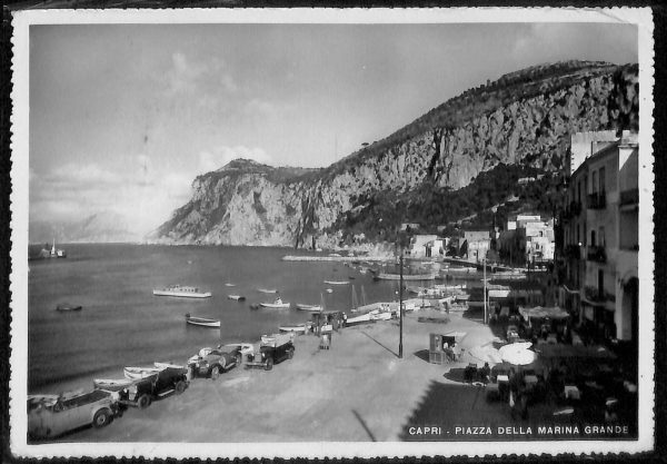 ab8250 - CARTOLINA  D'EPOCA - Napoli  Provincia  - CAPRI  1950