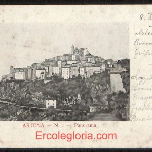 ad8072 - CARTOLINA D'EPOCA - Roma Provincia - Artena