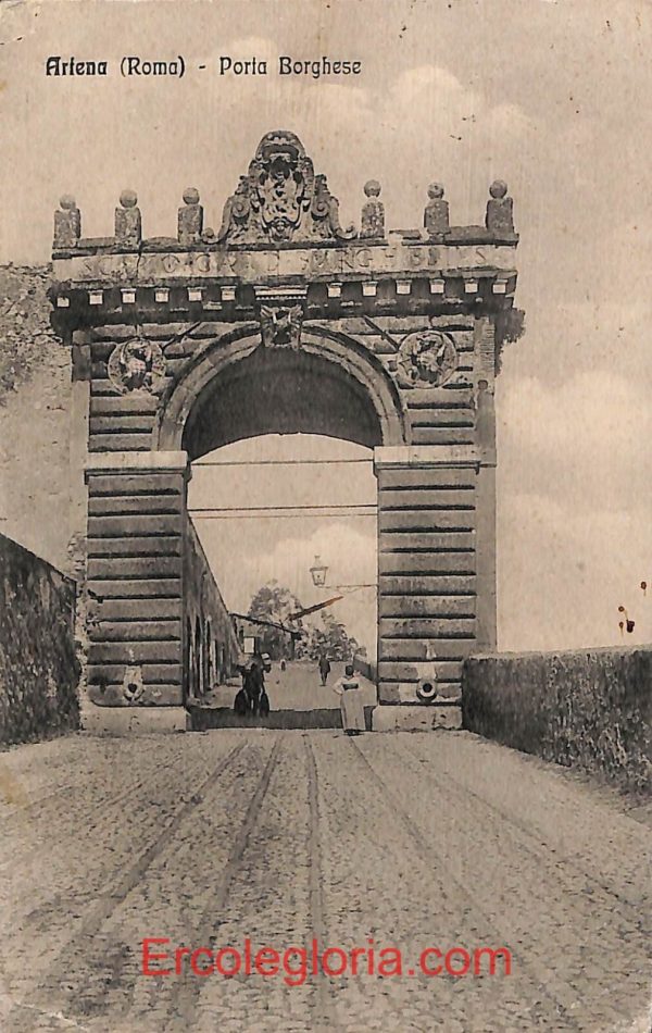 ad8073 - CARTOLINA D'EPOCA - Roma Provincia - Artena  1915