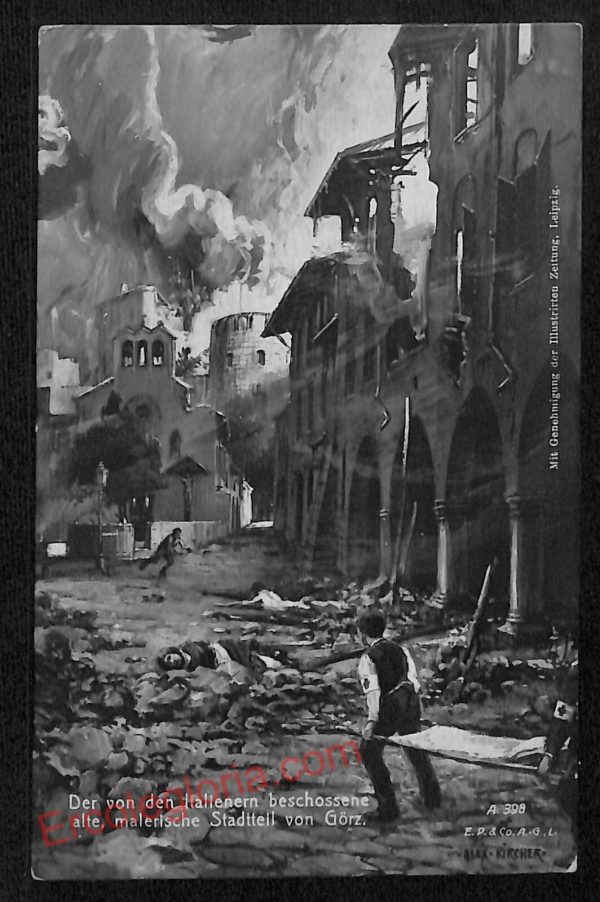 ag1806 - CARTOLINA D'EPOCA - Gorizia Città