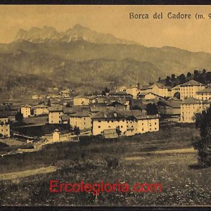ae1088 - CARTOLINA  D'EPOCA - Belluno Provincia - Borca di Cadore