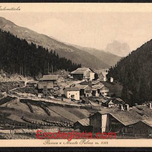 ae1089 - CARTOLINA  D'EPOCA - Belluno Provincia - Borca di Cadore