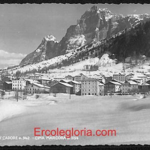 ae1090 - CARTOLINA  D'EPOCA - Belluno Provincia - Borca di Cadore
