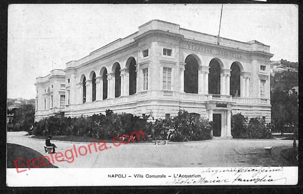 ag9792 - CARTOLINE D'EPOCA - Napoli Citta - Villa Comunale