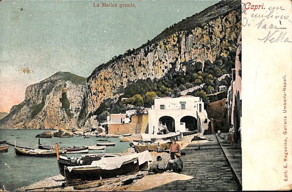 ab8262 - CARTOLINA  D'EPOCA - Napoli  Provincia  - CAPRI