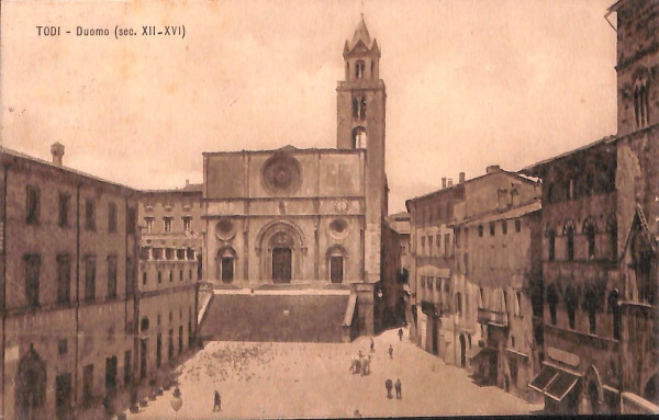 ac3045 - CARTOLINA  D'EPOCA - Perugia Provincia - TODI