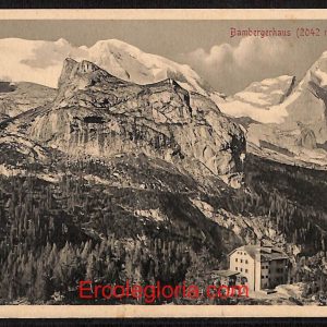 ae1091 - CARTOLINA  D'EPOCA - Belluno Provincia - Bambergerhaus