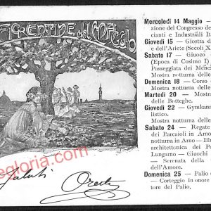 ae7390 - CARTOLINA D'EPOCA - Firenze - Feste Fiorentine del Maggio