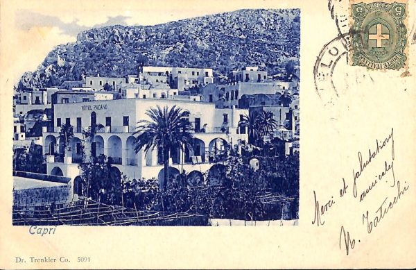 ab8266 - CARTOLINA  D'EPOCA - Napoli  Provincia  - CAPRI