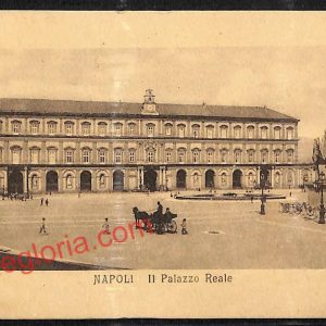 ag9801 - CARTOLINE D'EPOCA - Napoli Citta - Il Palazzo Reale
