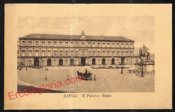 ag9801 - CARTOLINE D'EPOCA - Napoli Citta - Il Palazzo Reale