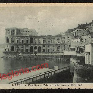 ag9667 - CARTOLINE D'EPOCA - Napoli Città - Palazzo della Regina Giovanna