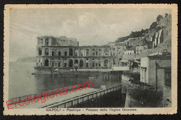 ag9667 - CARTOLINE D'EPOCA - Napoli Città - Palazzo della Regina Giovanna