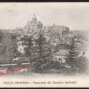 ae4547 - CARTOLINA D'EPOCA - Enna Città - Piazza Armerina  1918
