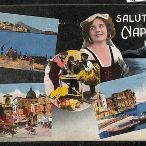 ag9805 - CARTOLINE D'EPOCA - Napoli Citta - Panorama