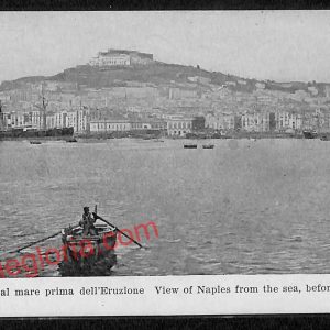 ag9807 - CARTOLINE D'EPOCA - Napoli Citta - Vista dal mare