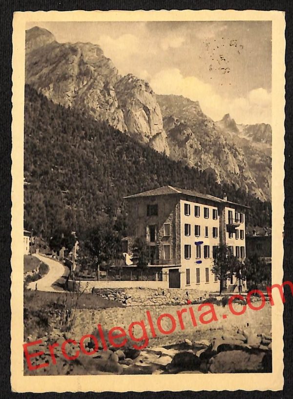 ai7171 - CARTOLINA D' EPOCA - Sondrio Provincia - San Martino - Val Masino