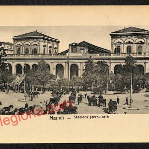 ag9811 - CARTOLINE D'EPOCA - Napoli Citta - Stazione ferroviaria